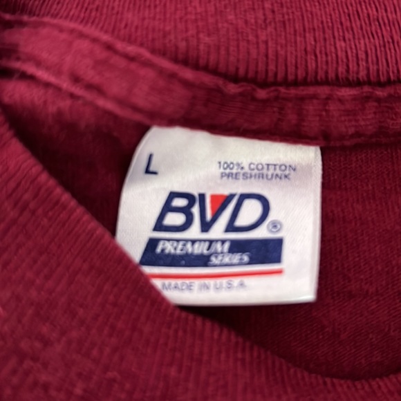 ❤️ 2 items for $10! Men’s BVD Long Sleeve T-Shirt Size Large - Picture 2 of 2